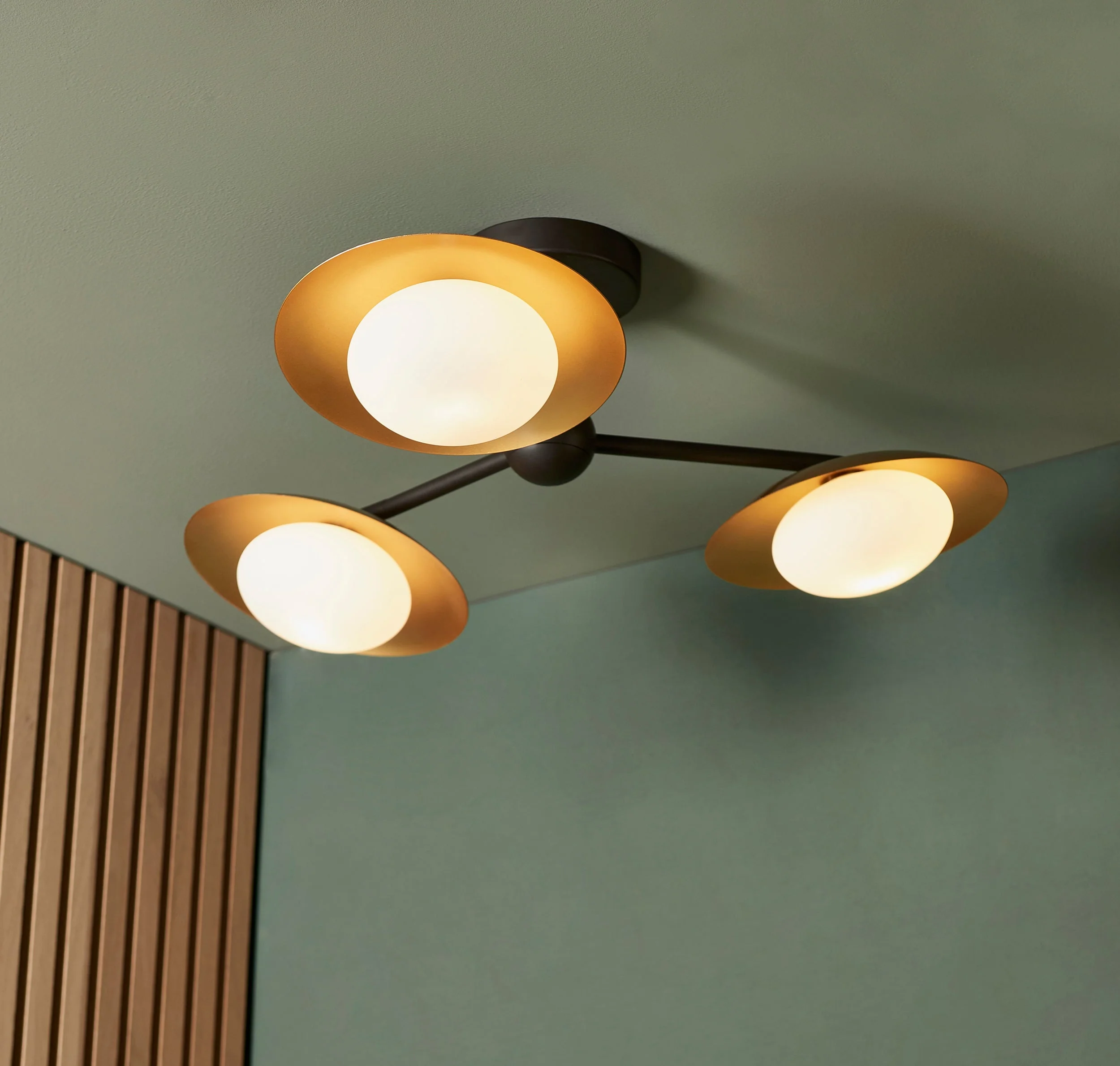 Amos Barcelo Flush Ceiling Light - Image 3