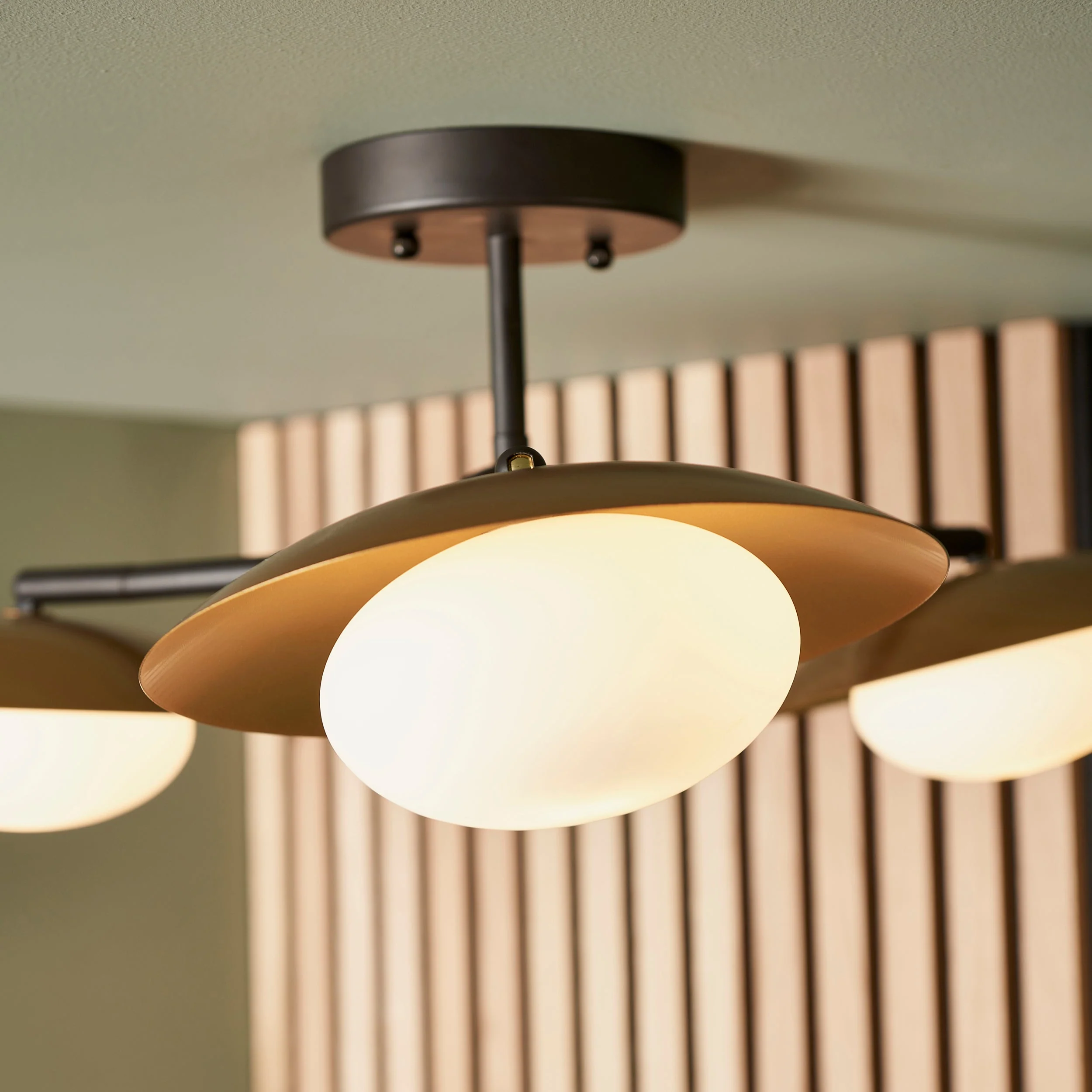 Amos Barcelo Flush Ceiling Light - Image 4