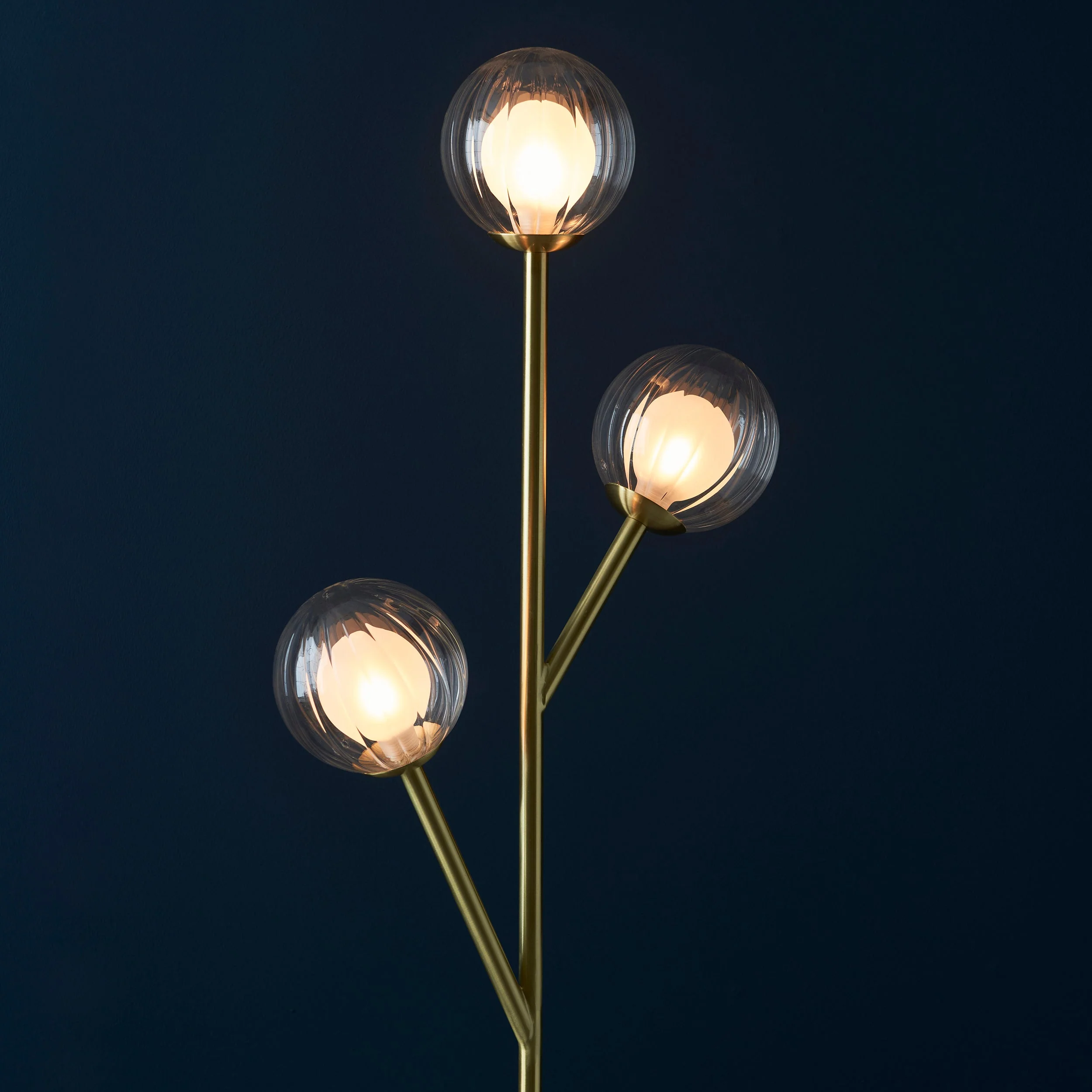 Amos Brixton Floor Lamp Satin Brass - Image 5