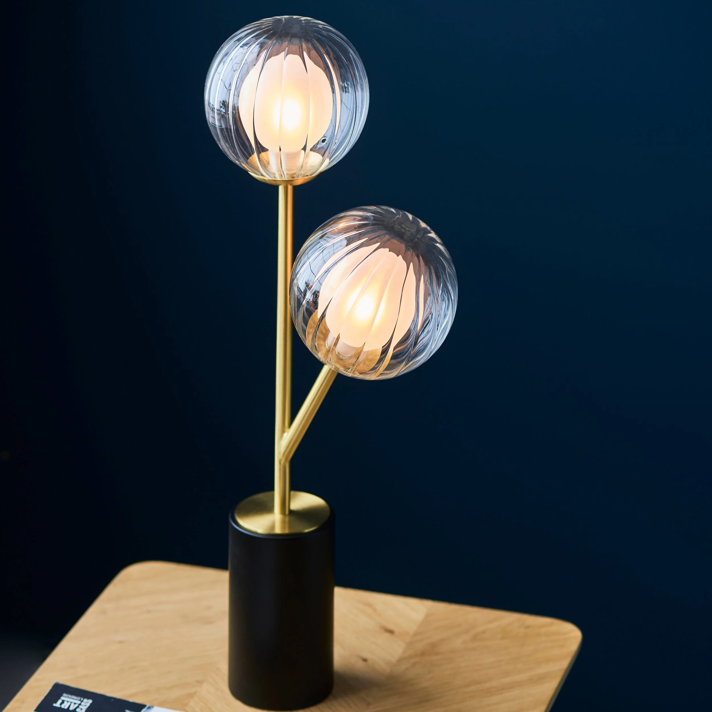 Amos Brixton Table Lamp Satin Brass - Image 5