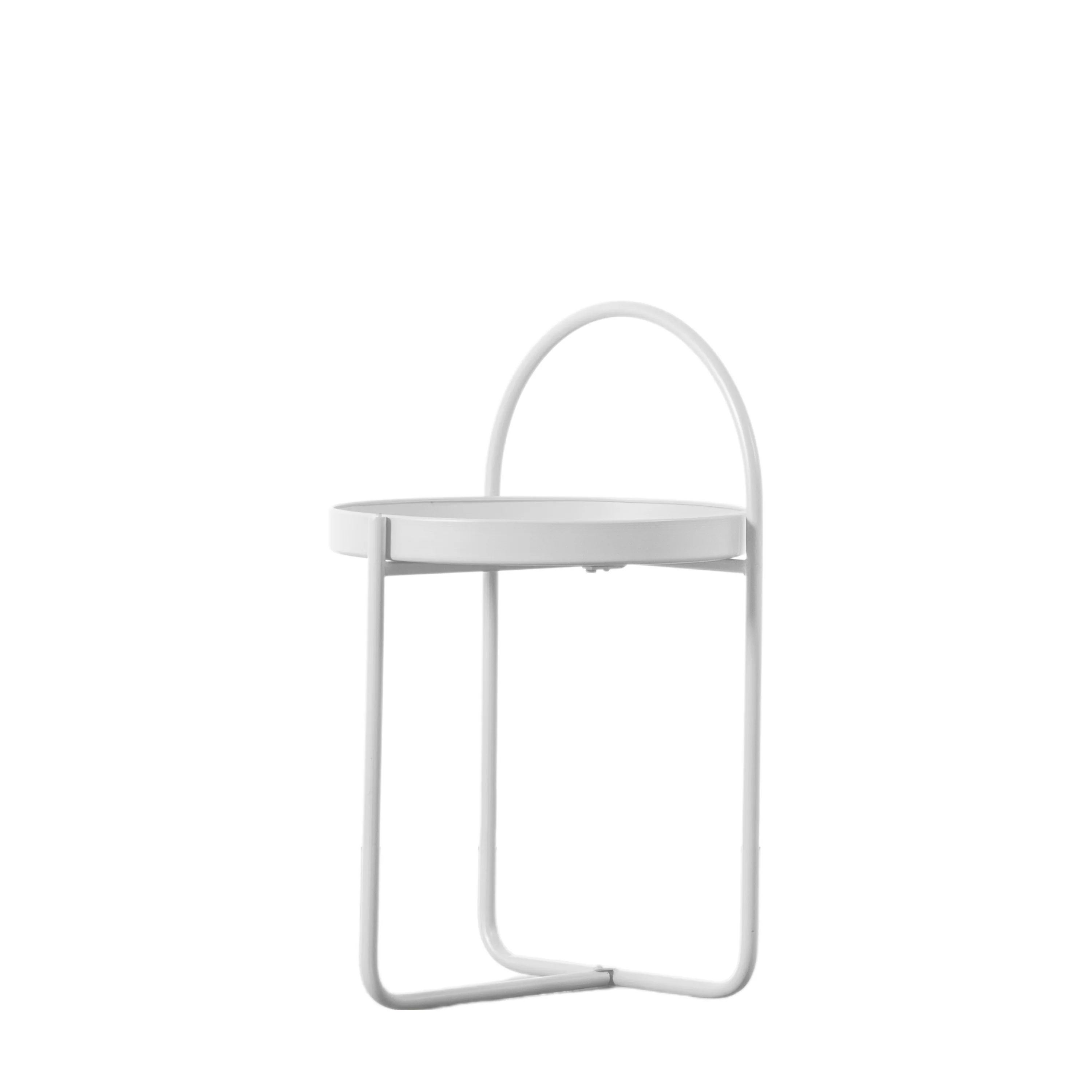 Amos Melbury Side Table White - Image 4