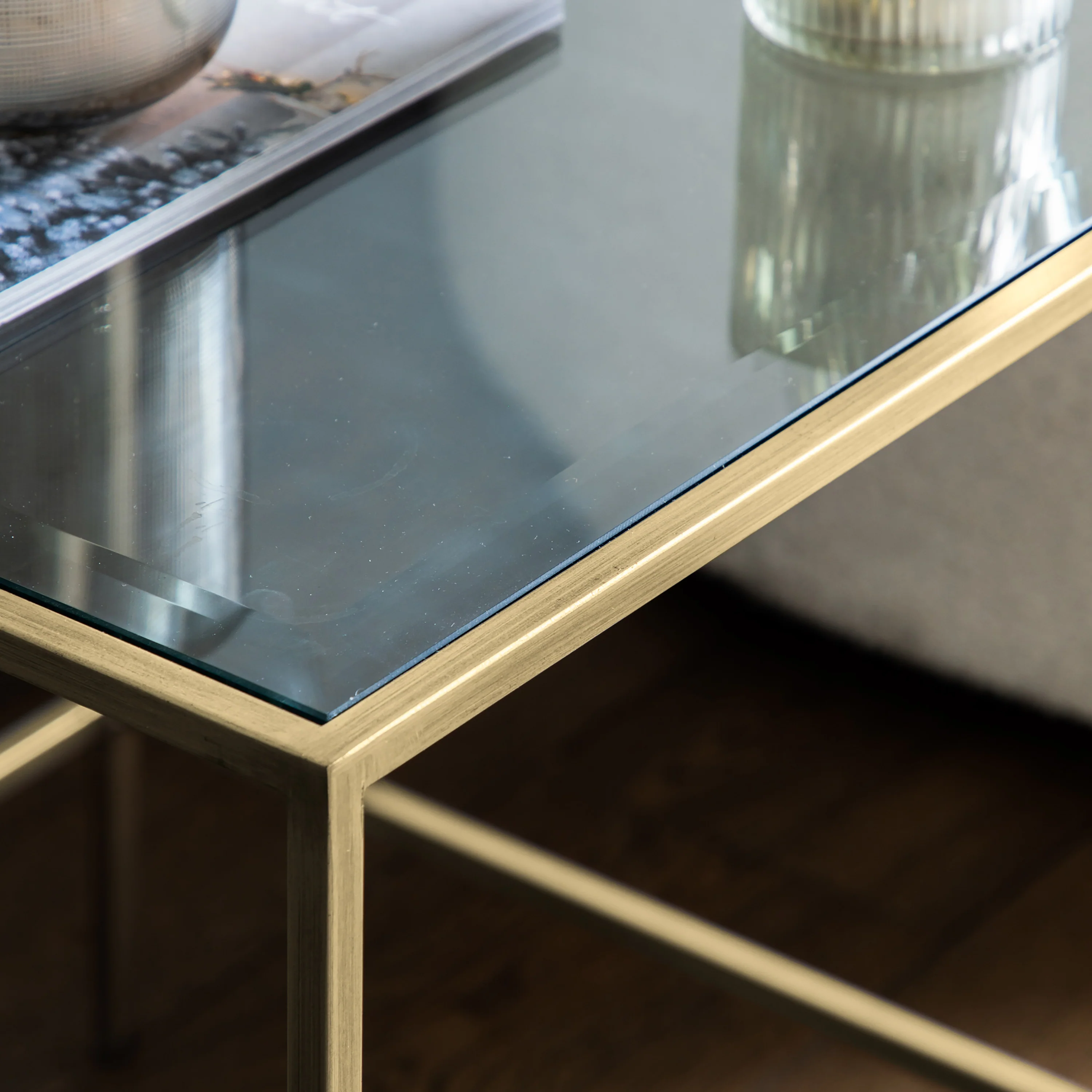 Amos Rothbury Side Table Champagne - Image 4