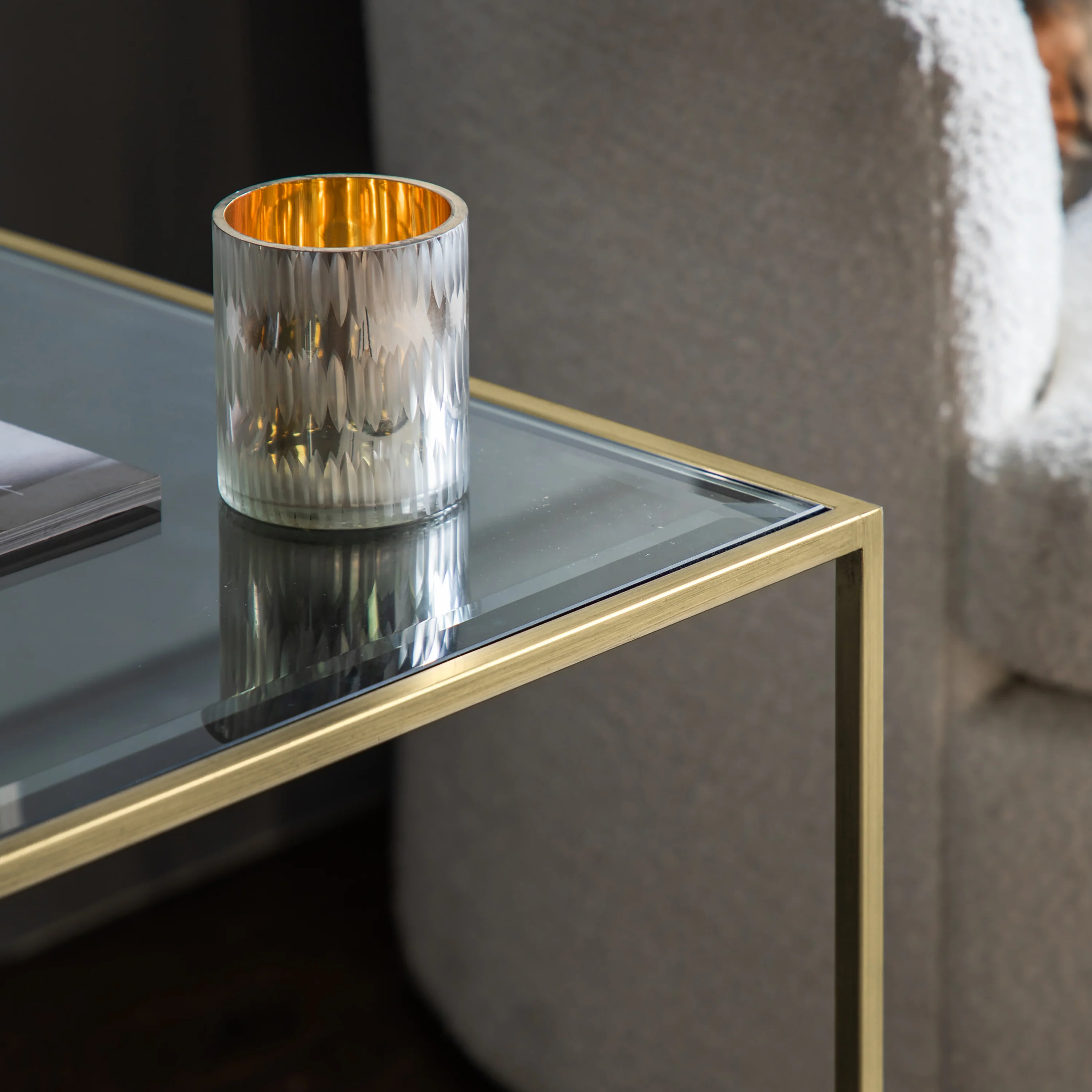 Amos Rothbury Side Table Champagne - Image 5