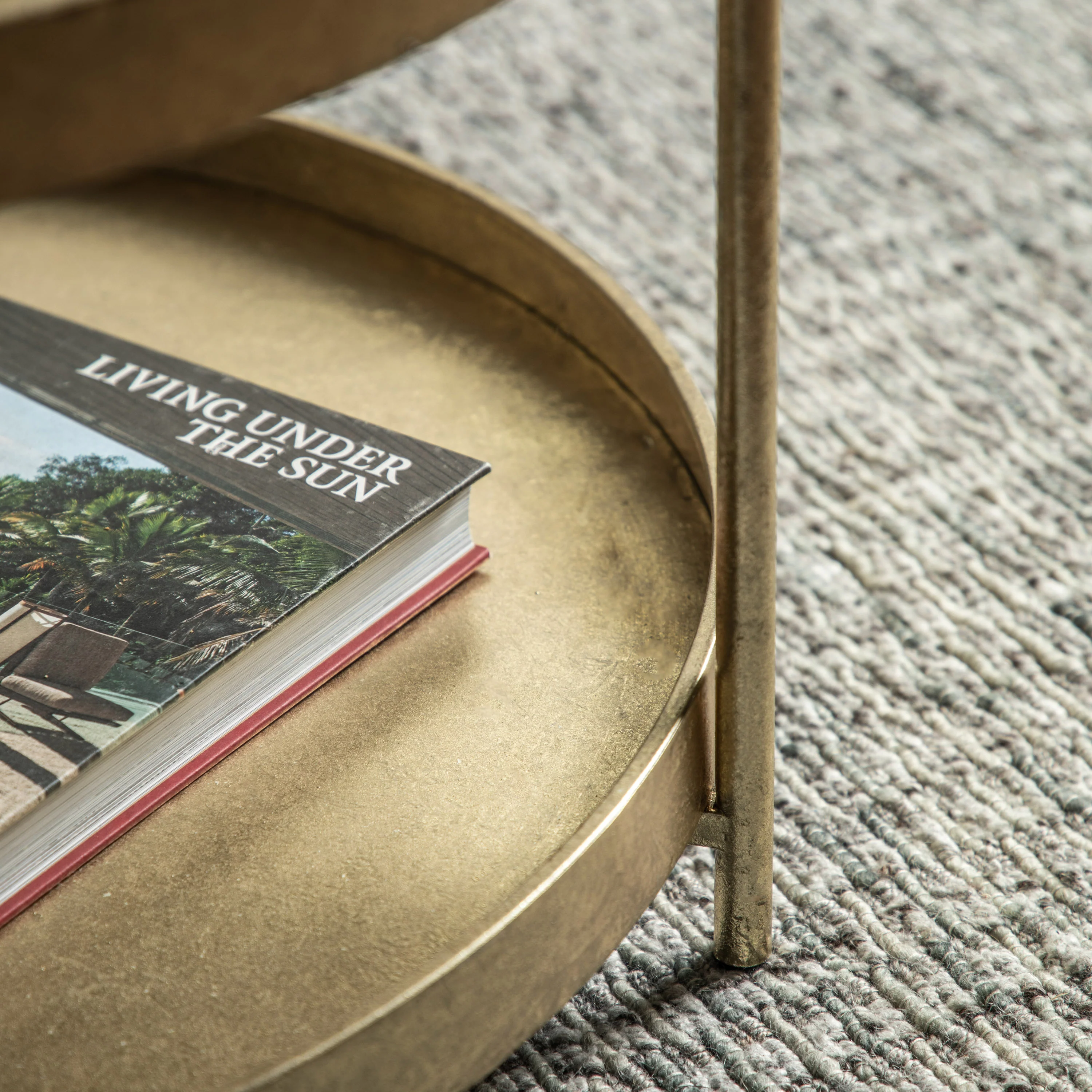 Amos Sennen Coffee Table Gold - Image 4