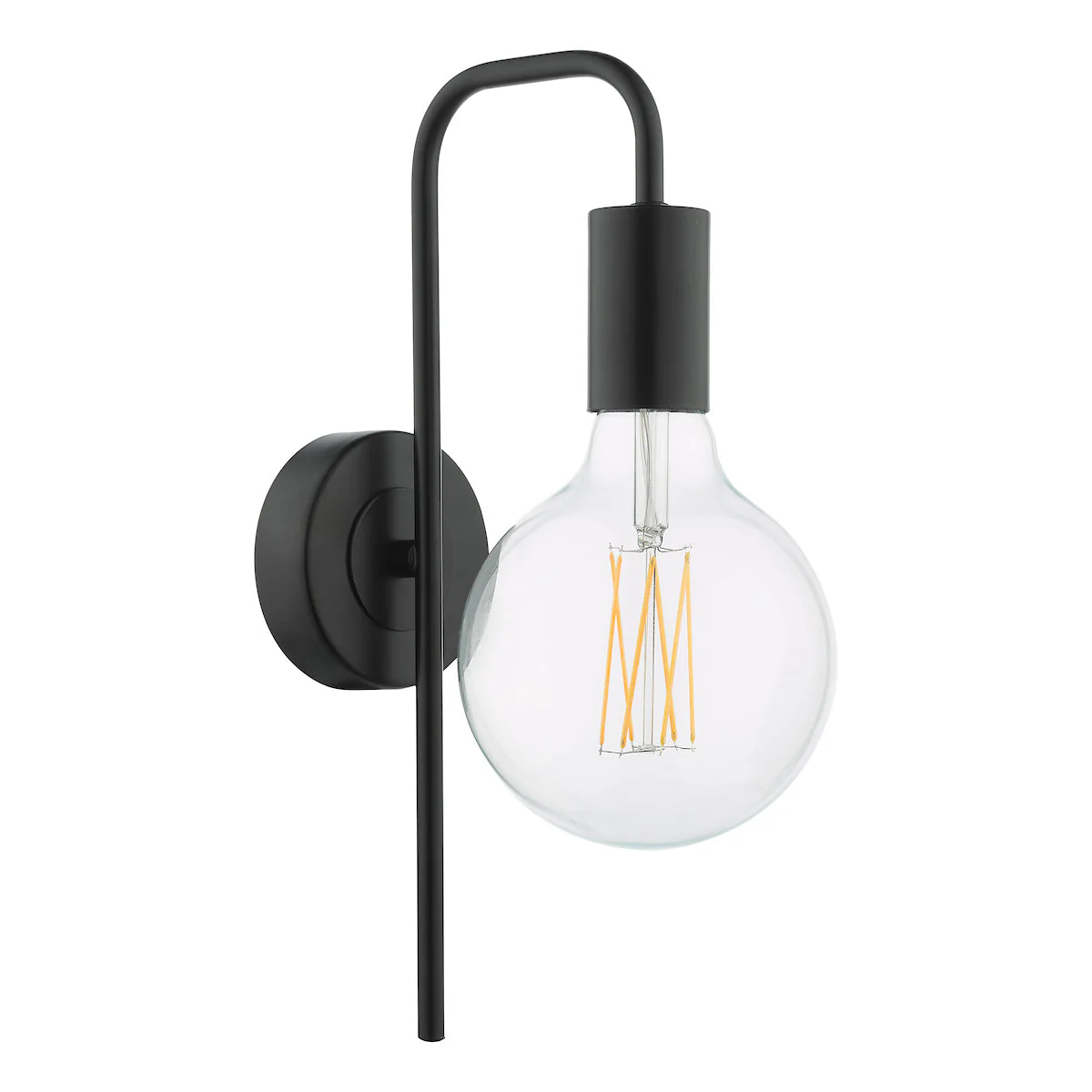 Dar Dena Wall Light Matt Black - Image 3