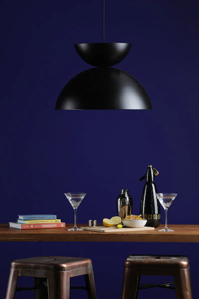 Dar Riya Japandi Style Pendant Satin Black - Image 3