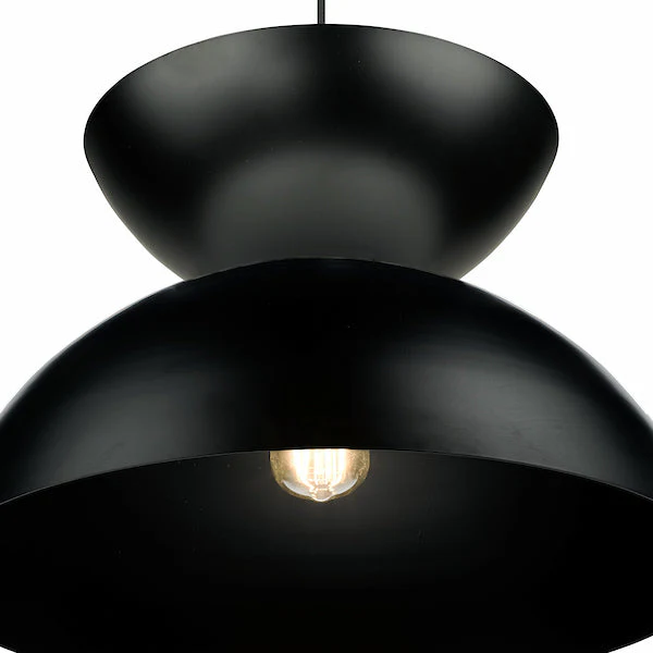 Dar Riya Japandi Style Pendant Satin Black - Image 7