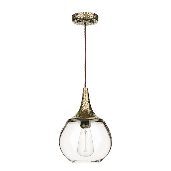 David Hunt Teardrop Bronze Pendant