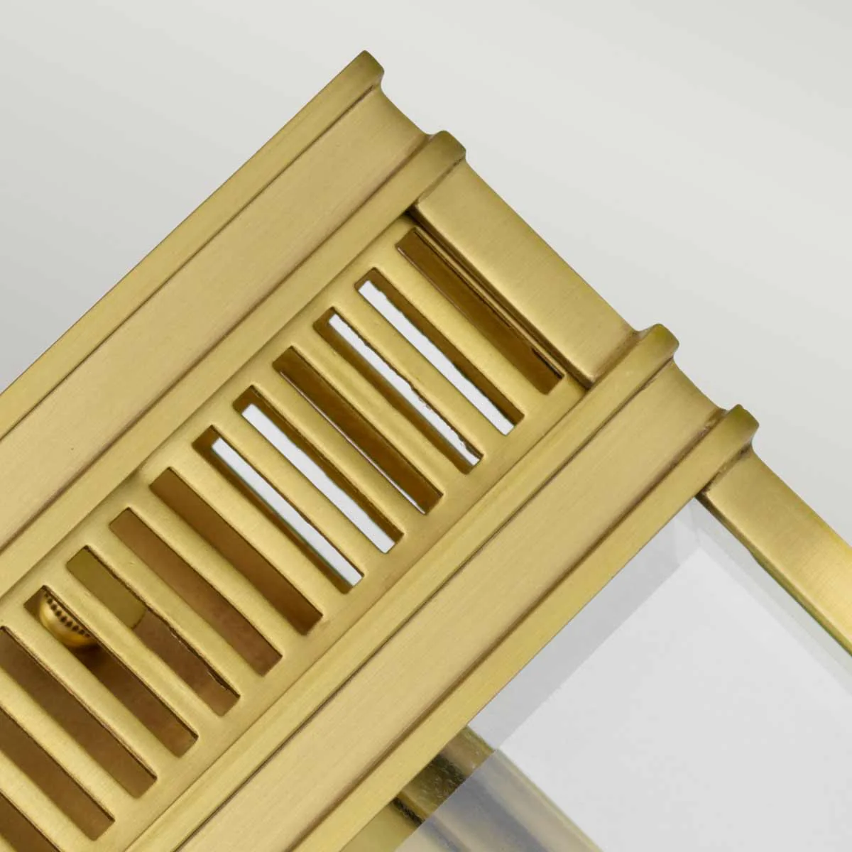 Elstead Holborn 1 Light Small Half Lantern Brass - Image 2