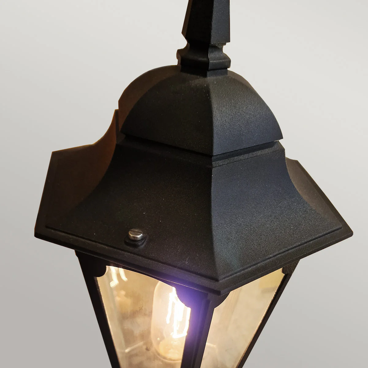Elstead Parish Mini 1 Light Pedestal Lantern - Image 4
