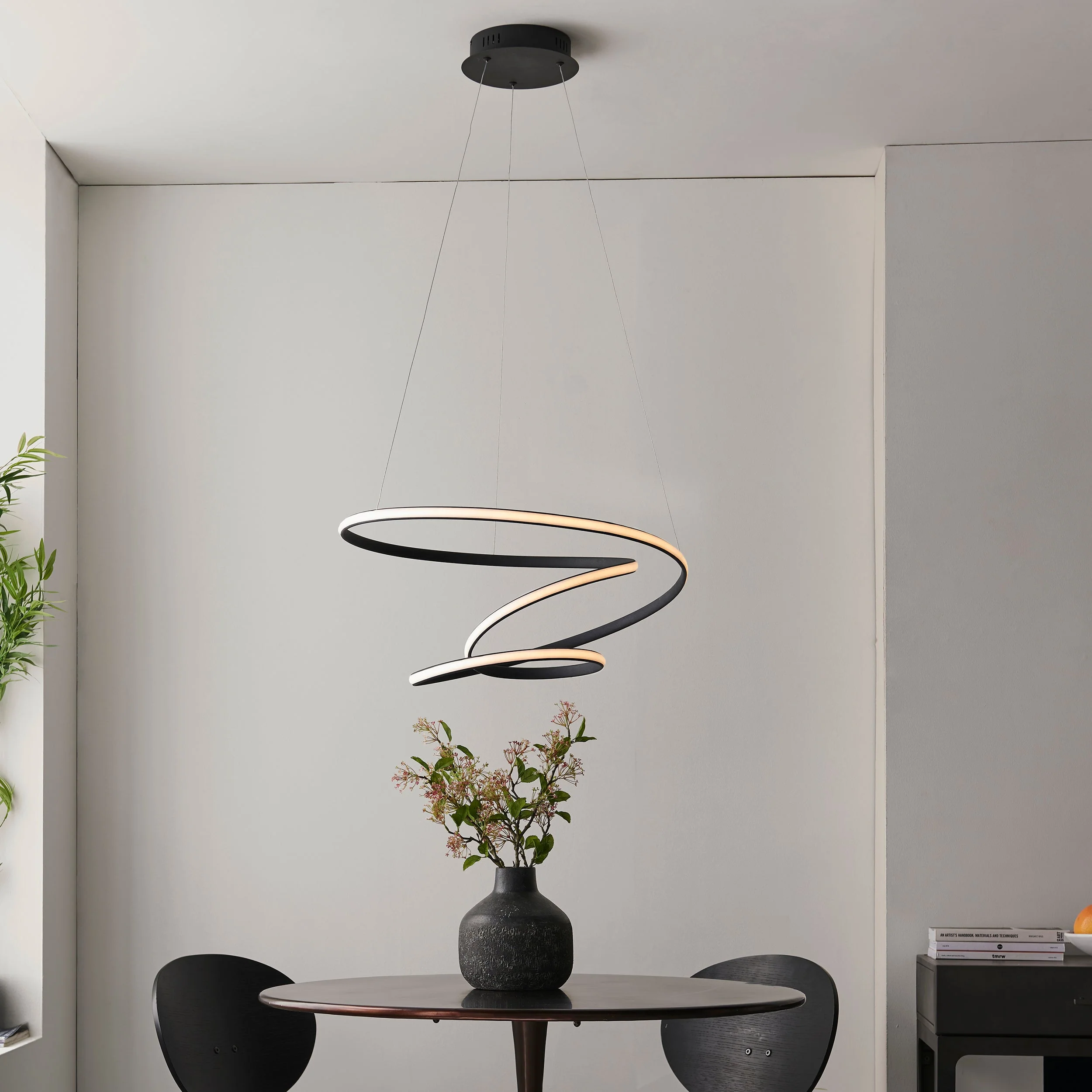 Endon Dune LED Pendant Black - Image 4