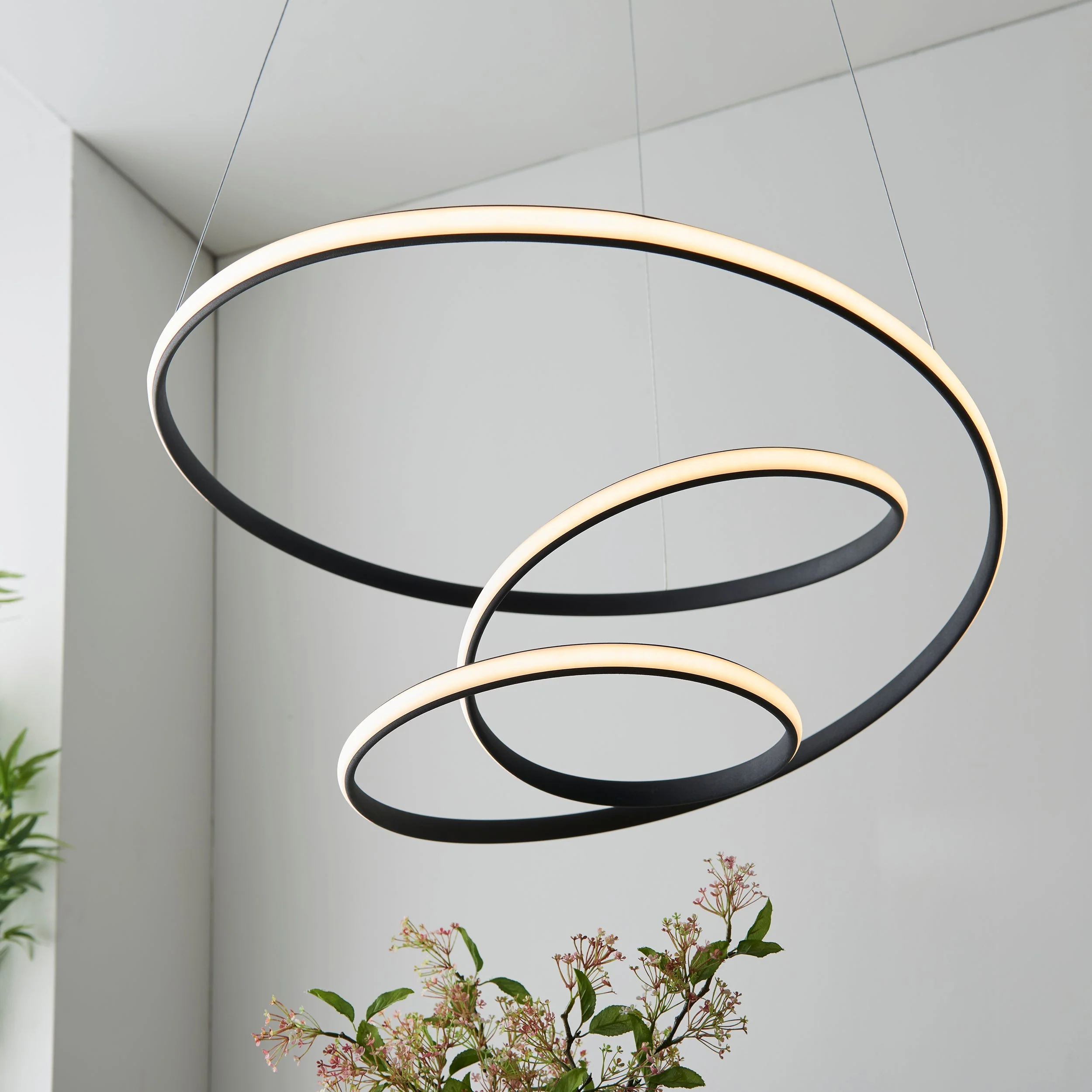 Endon Dune LED Pendant Black - Image 5