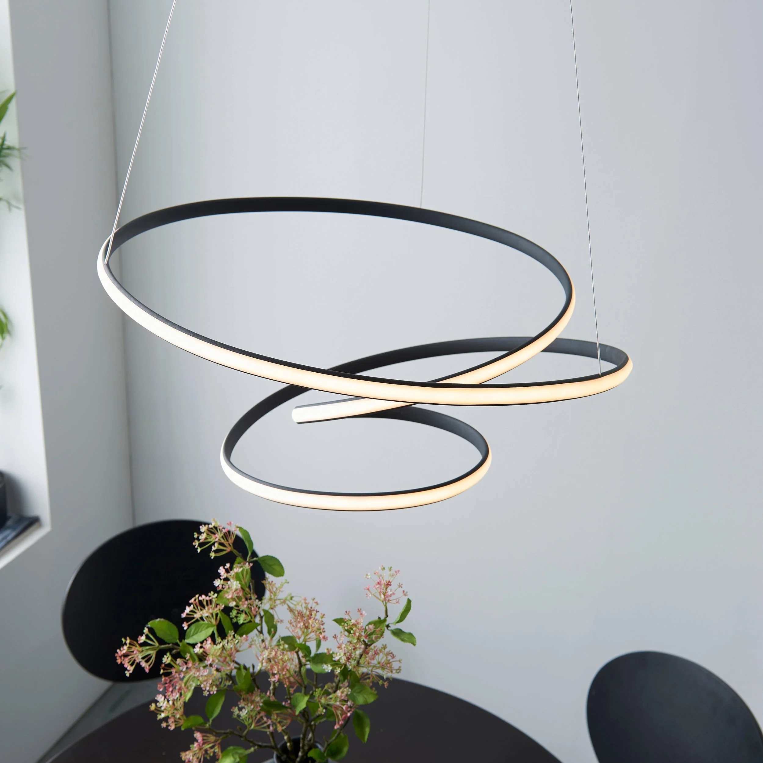 Endon Dune LED Pendant Black - Image 6