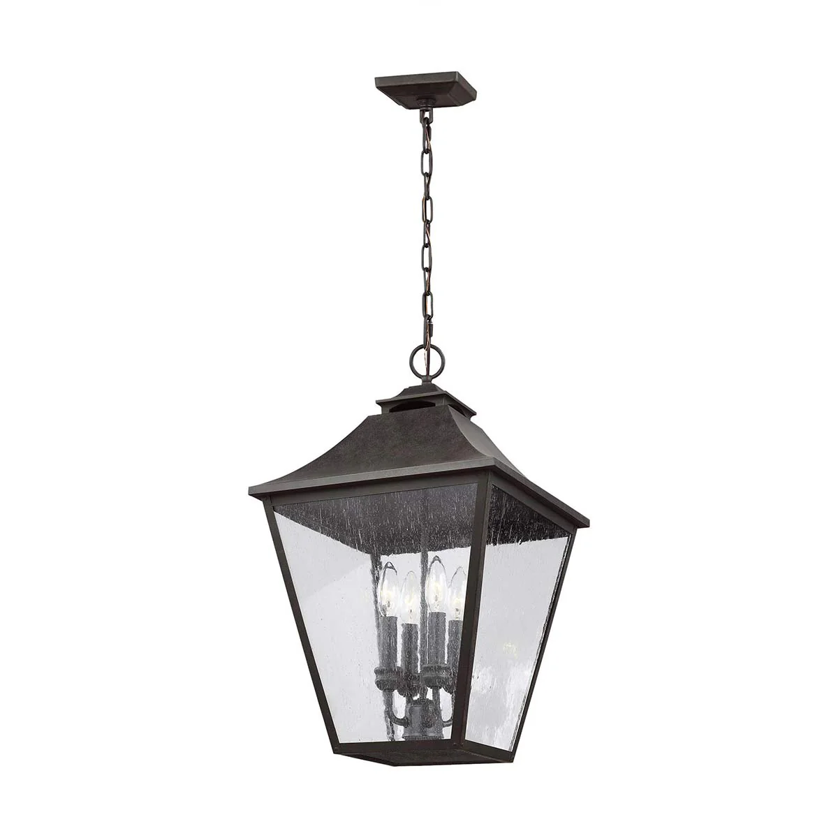 Feiss Galena 4 Light Chain Lantern