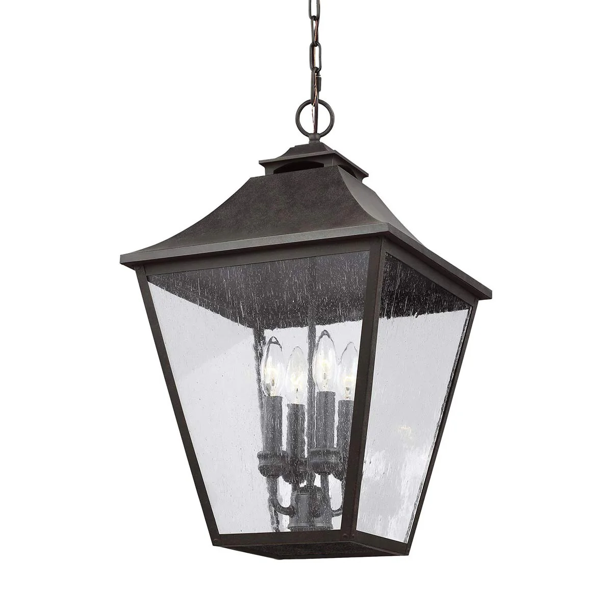 Feiss Galena 4 Light Chain Lantern - Image 4