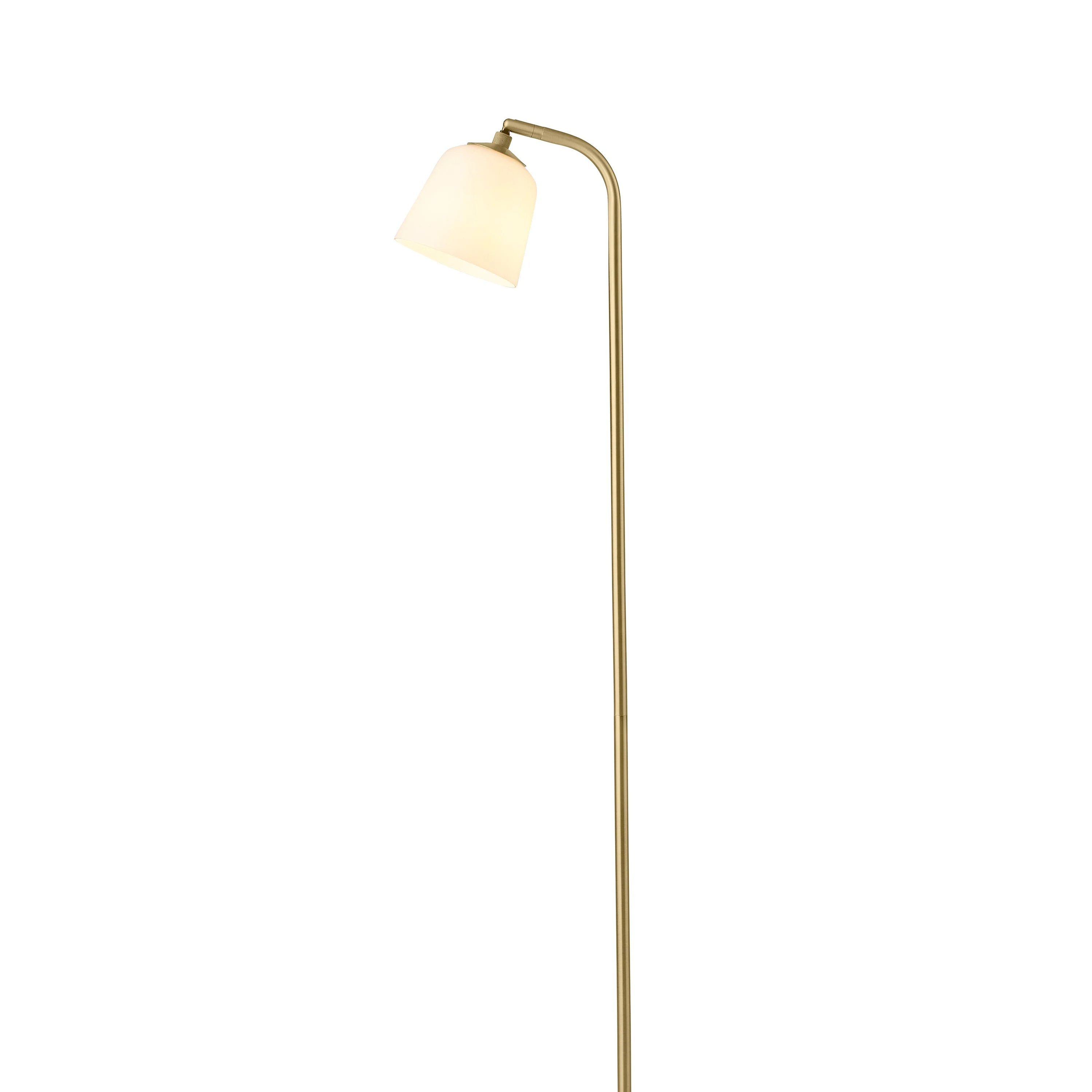 Halo Design Room 49 Floor Lamp Opal / Antique Brass