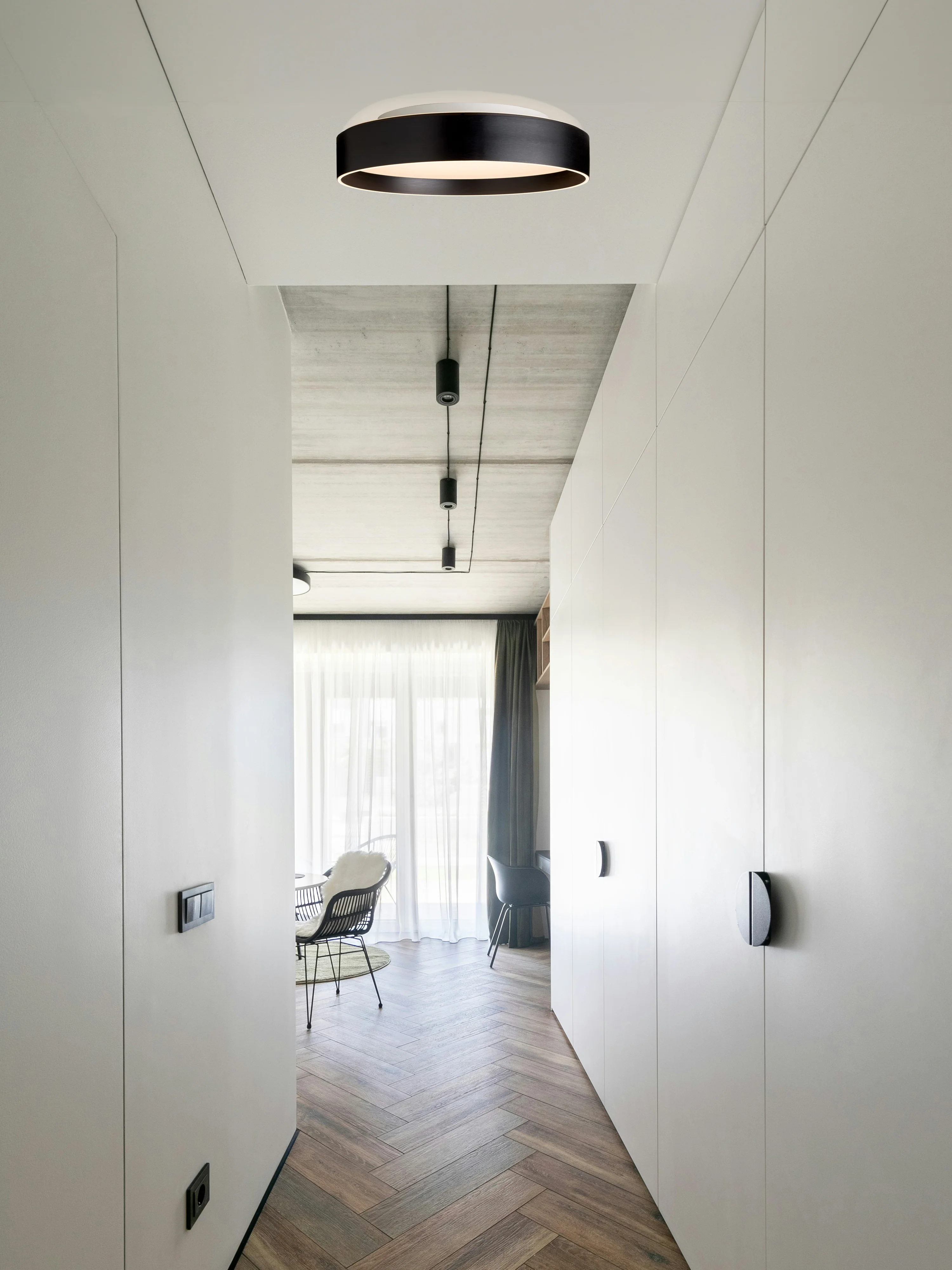 Halo Design Universal 3 Lite plafond Ø42 Black - Image 2