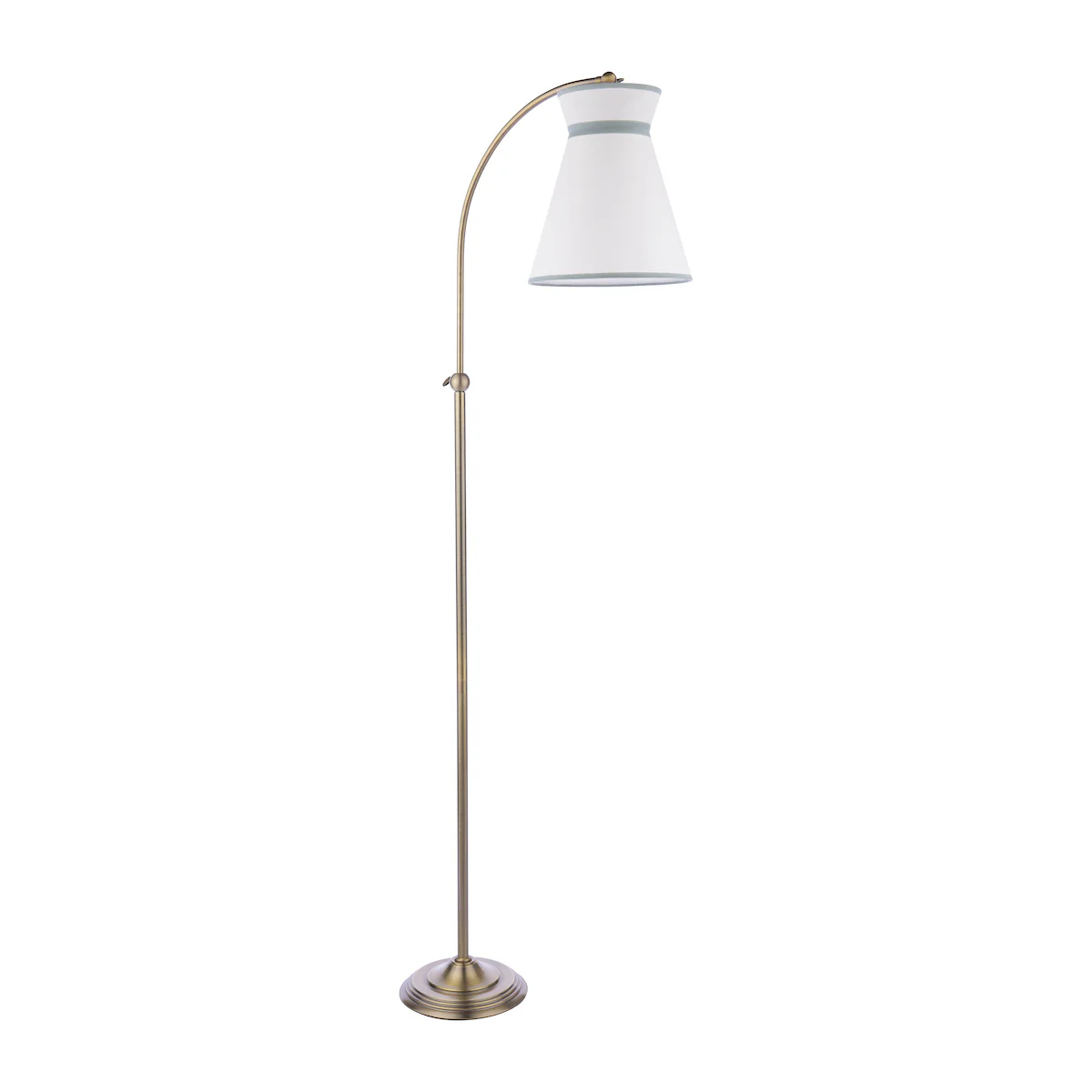Laura Ashley Dearham Floor Lamp Antique Brass With Shade - Image 3