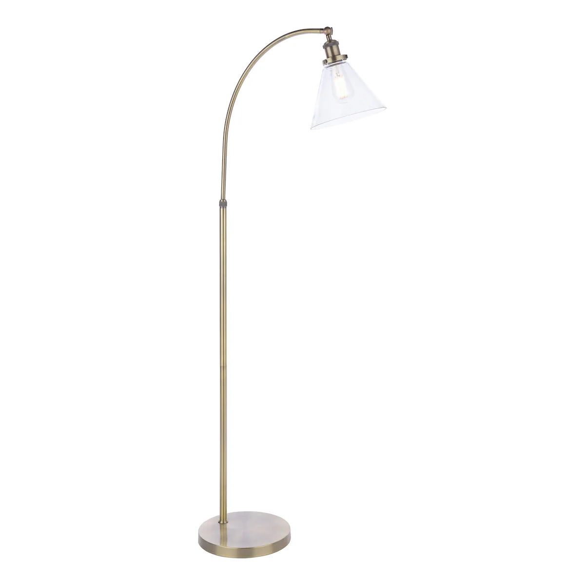 Laura Ashley Isaac Floor Lamp Antique Brass - Image 4