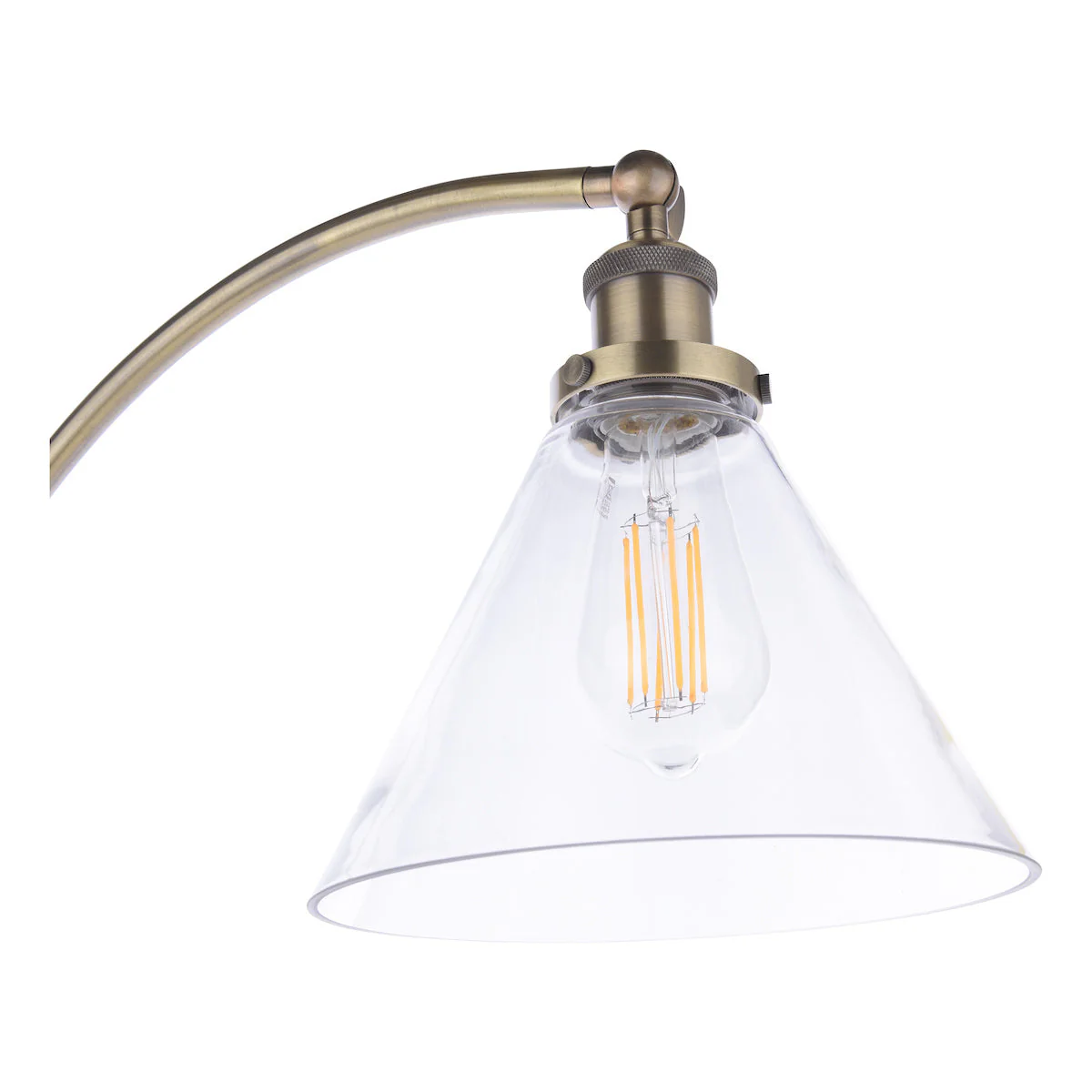 Laura Ashley Isaac Floor Lamp Antique Brass - Image 6