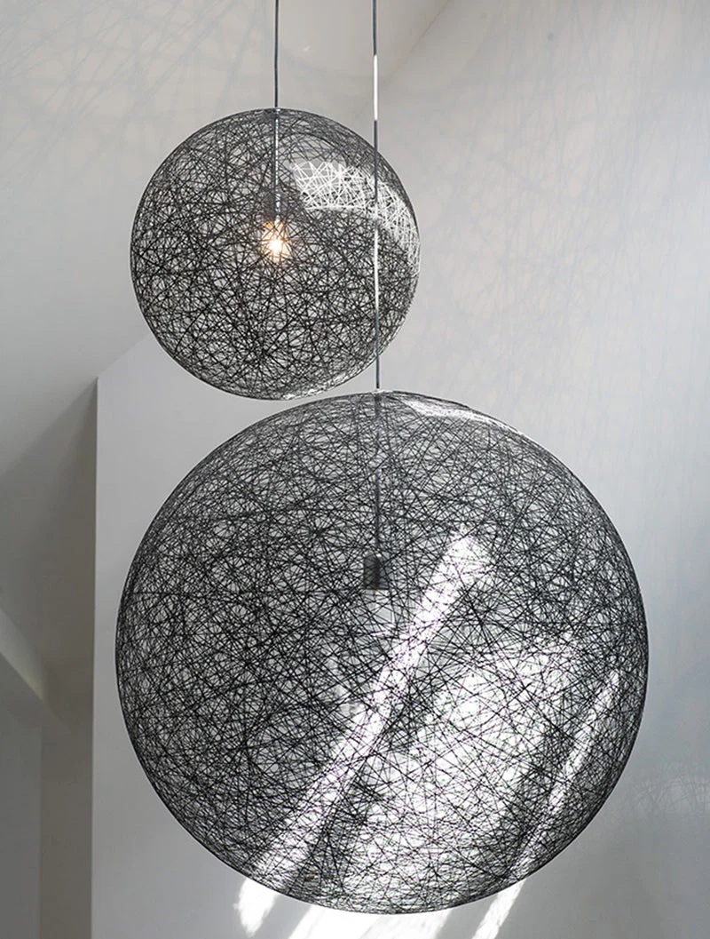 Moooi Random Medium Black Pendant Chandelier - Image 4