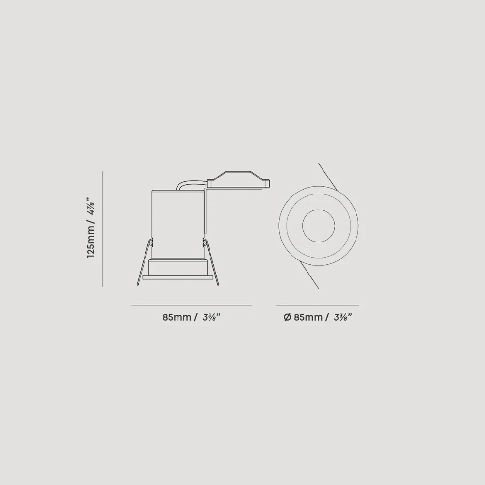 Tala Core Trim Downlight White IP65 + Fire Rated - Image 5