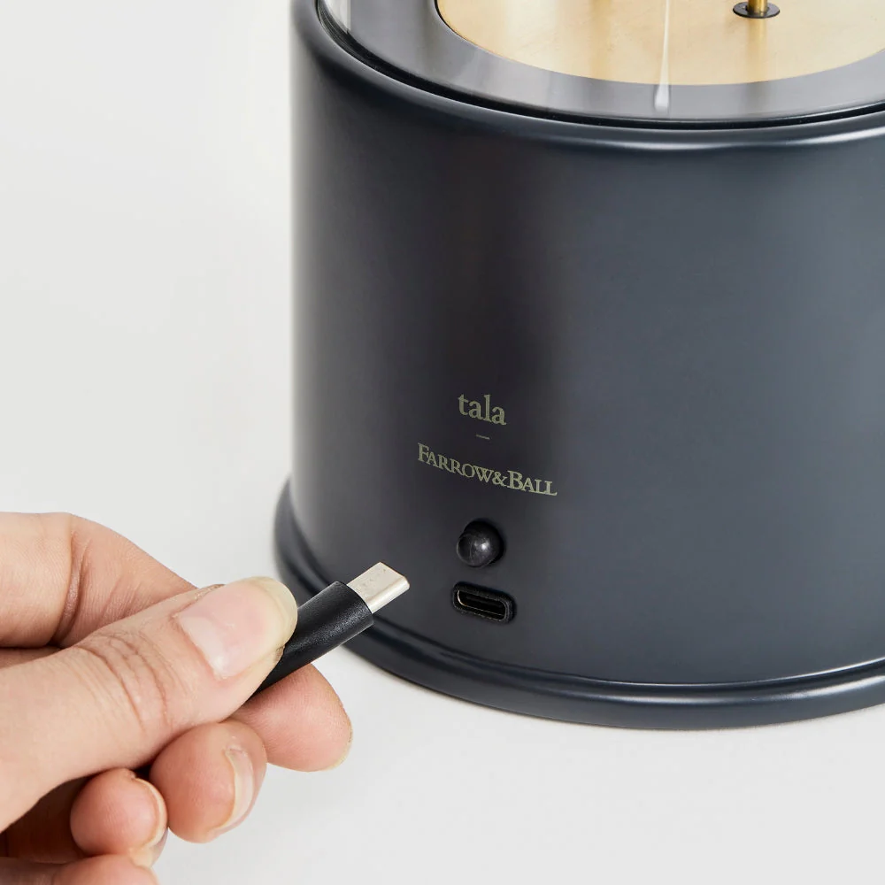 Tala Muse Portable Lamp in Farrow & Ball Hackles Black - Image 8