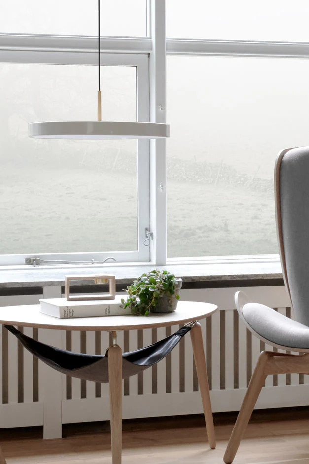 Umage Hang Out Coffee Table Brass & Oak - Image 2