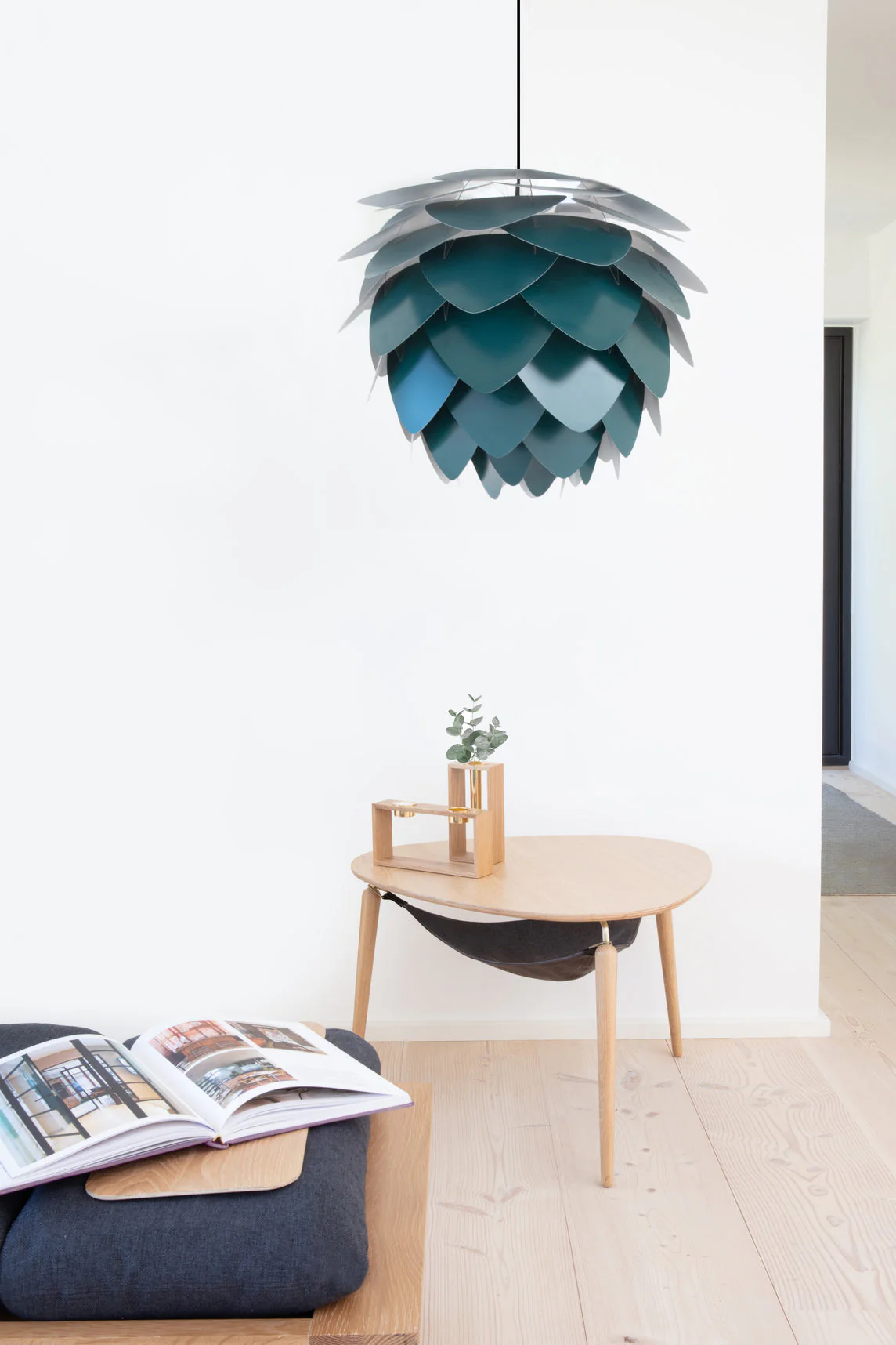 Umage Hang Out Coffee Table Brass & Oak - Image 3