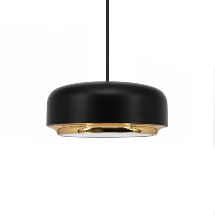 Umage Hazel Pendant Mini, Black & Brass - Image 2